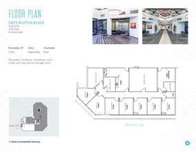 5575 Ruffin Rd, San Diego, CA to rent Floor Plan- Image 1 of 1