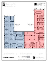 260-270 Peachtree St NW, Atlanta, GA for rent Site Plan- Image 1 of 1