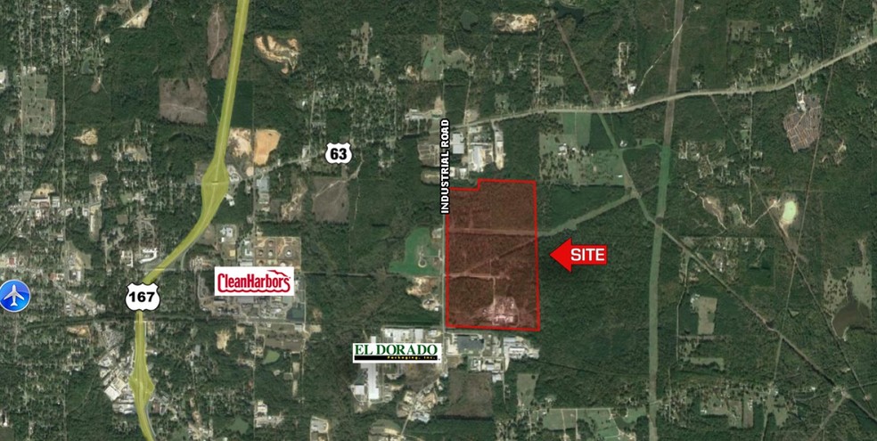 713 Industrial Rd, El Dorado, AR for sale - Primary Photo - Image 1 of 1