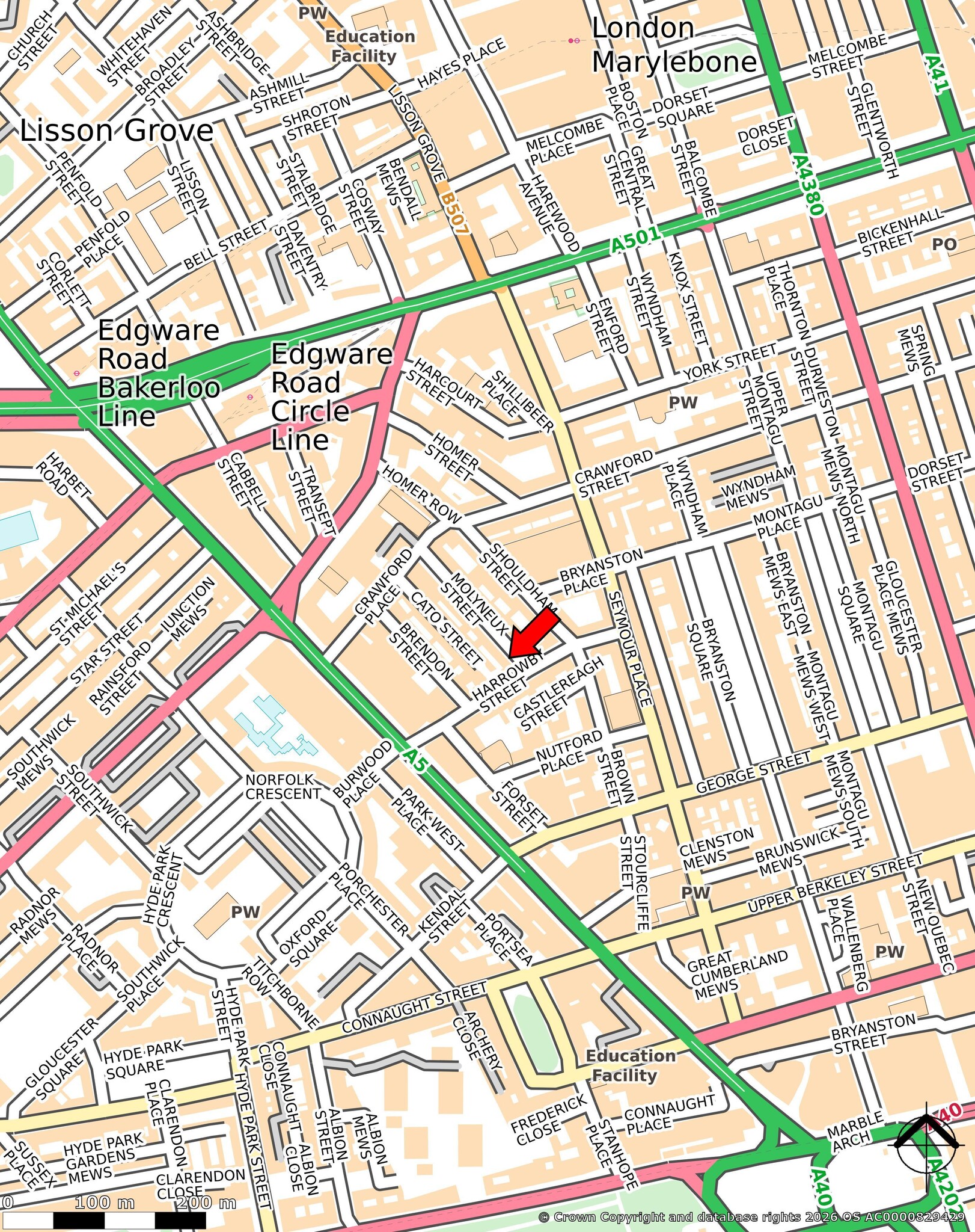 23 Molyneux St, London to rent Building Photo- Image 1 of 7