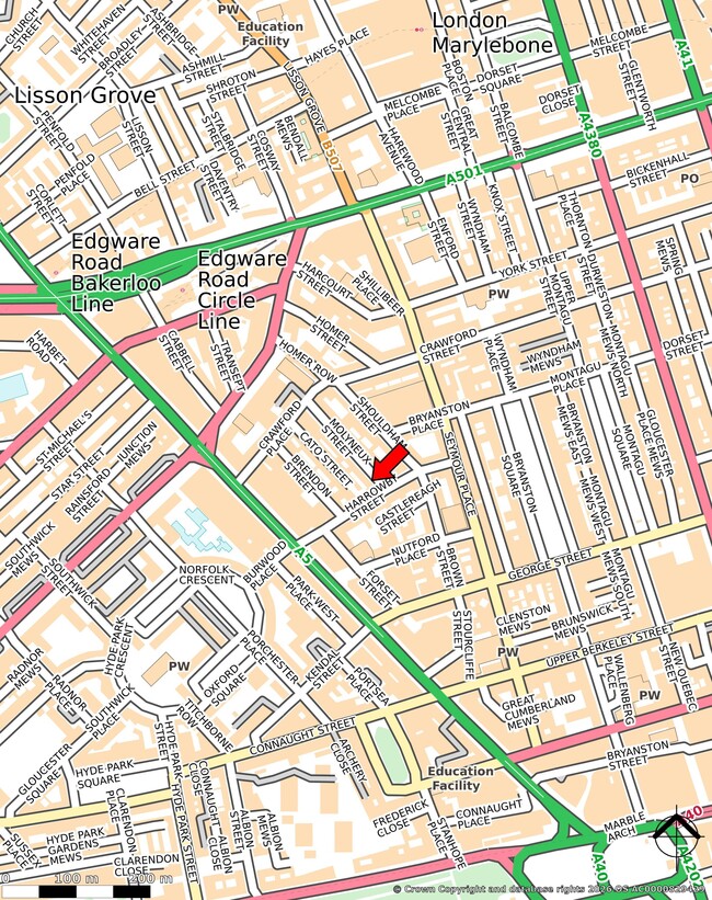 More details for 23 Molyneux St, London - Retail to Rent