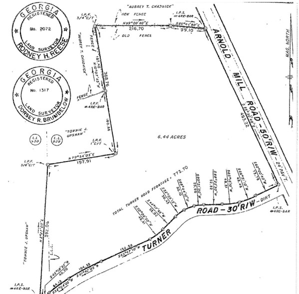 13600 Arnold Mill Rd, Roswell, GA for sale - Plat Map - Image 2 of 2