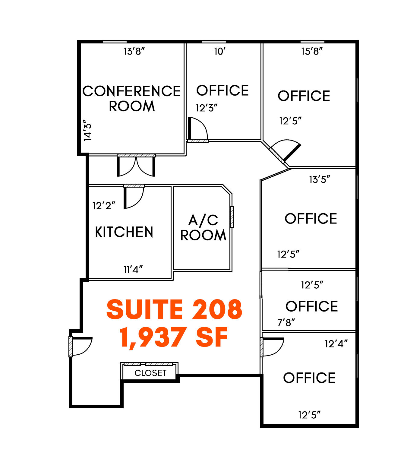 7251 W Palmetto Park Rd, Boca Raton, FL for rent Floor Plan- Image 1 of 1