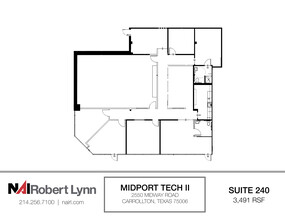 2550 Midway Rd, Carrollton, TX for rent Floor Plan- Image 1 of 2