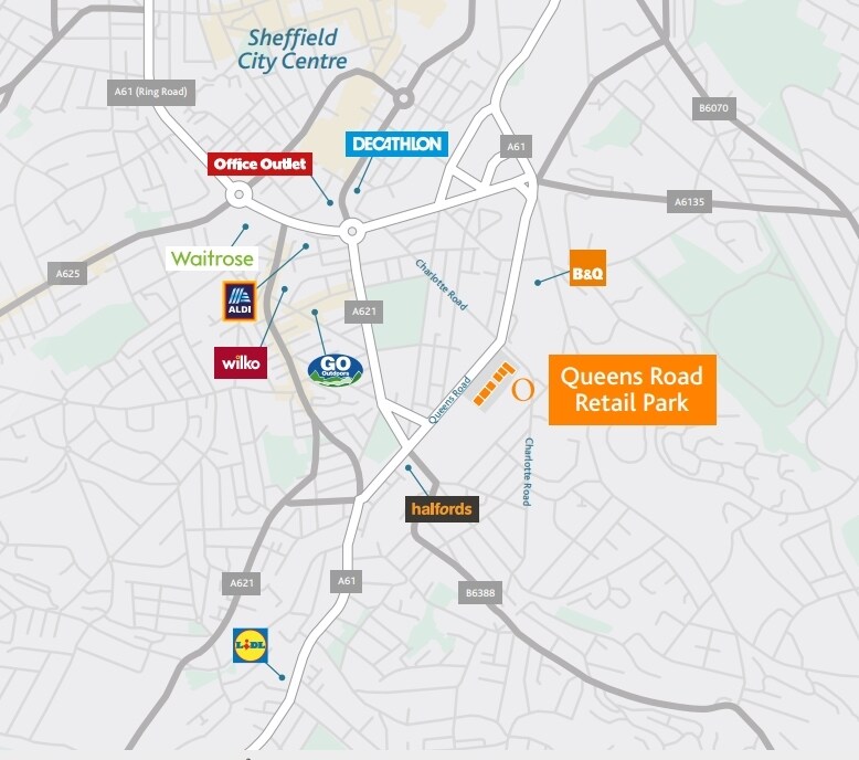411-415 Queens Rd, Sheffield for sale Site Plan- Image 1 of 1