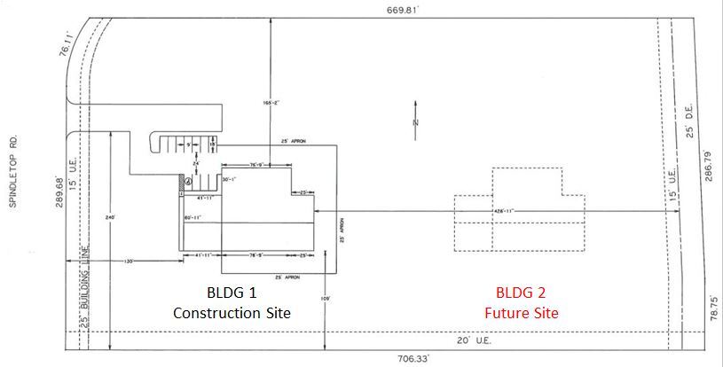 1314 Spindletop Rd, Corpus Christi, TX for rent - Site Plan - Image 3 of 8