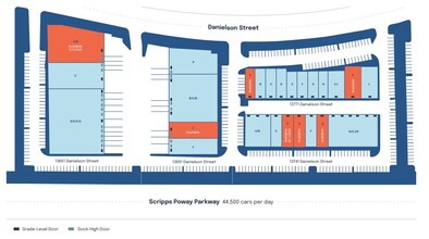 13741 Danielson St, Poway, CA for rent Site Plan- Image 2 of 2