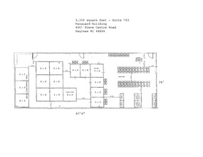 4901 Towne Centre Rd, Saginaw, MI for rent Floor Plan- Image 1 of 5