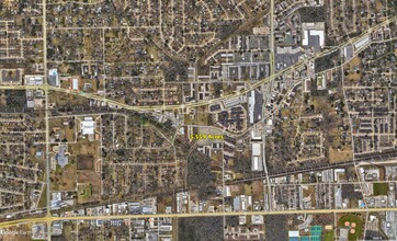 7155 Calder Ave, Beaumont, TX - aerial  map view