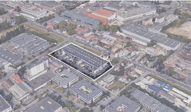 Gennevilliers, HDS - Aerial map view
