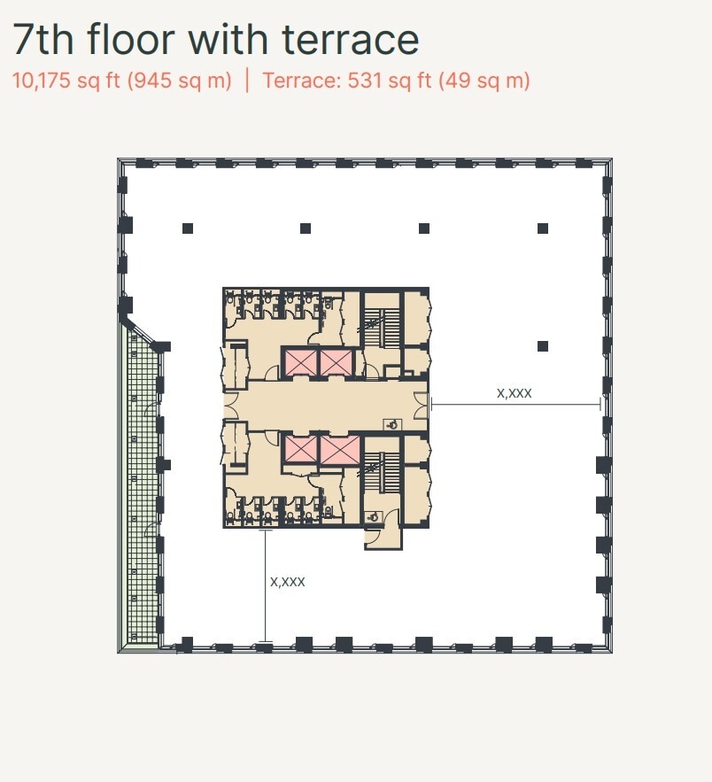1 Edcity, London to rent Floor Plan- Image 1 of 1