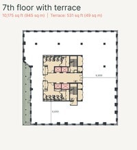 1 Edcity, London to rent Floor Plan- Image 1 of 1