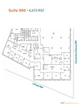 1100 Connecticut Ave NW, Washington, DC to rent Floor Plan- Image 1 of 1