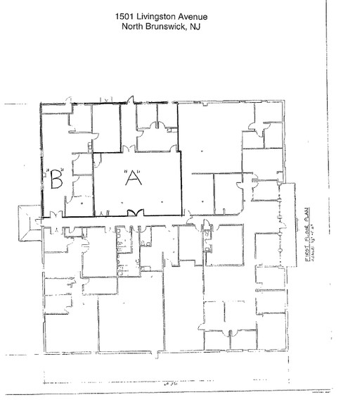 1501 Livingston Ave, North Brunswick, NJ for sale - Floor Plan - Image 1 of 1