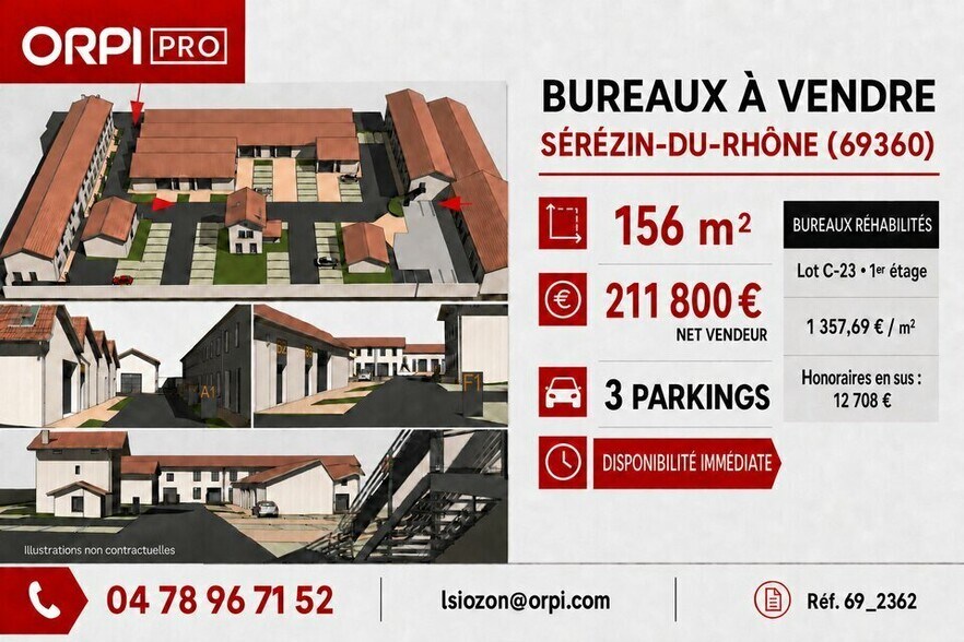 Office in Serezin Du Rhone for sale - Building Photo - Image 1 of 6