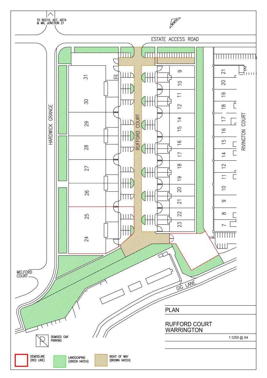 Hardwick Gran, Warrington to rent Site Plan- Image 1 of 1