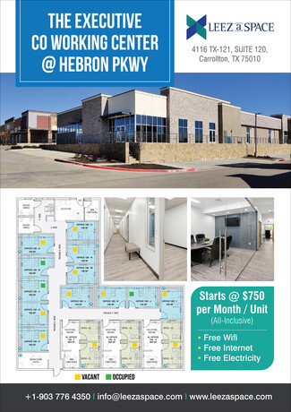 More details for 4116 TX- 121 Hebron Pkway- 4116 TX- 121, Carrollton, TX - Coworking for Rent