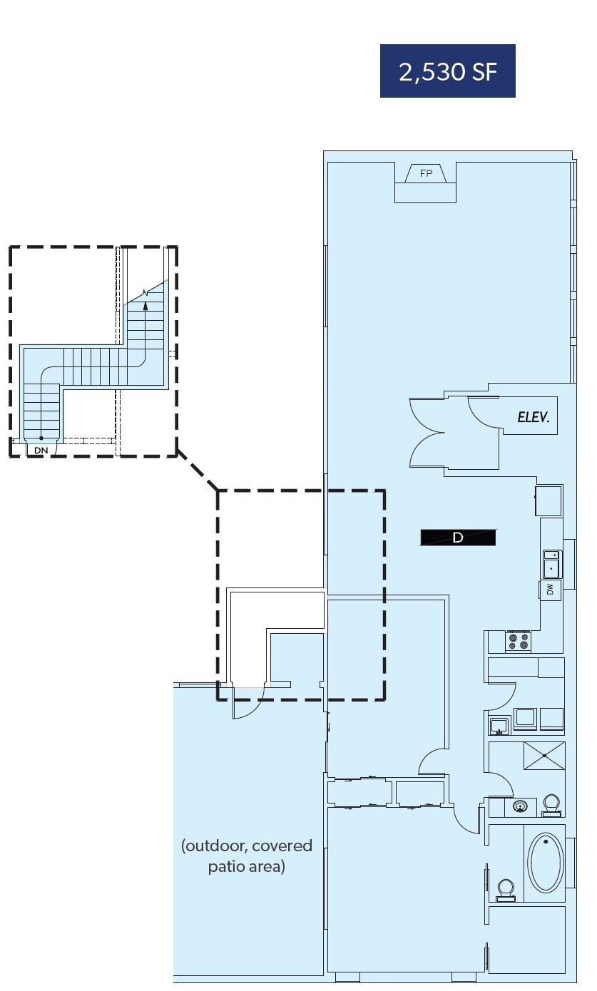 1109 N 36th St, Seattle, WA to rent Floor Plan- Image 1 of 1