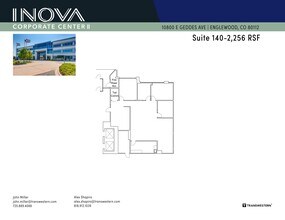 10700 E Geddes Ave, Englewood, CO for rent Site Plan- Image 1 of 3