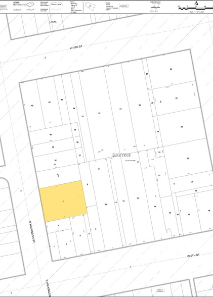 138 S Wilkinson St, Dayton, OH for sale - Plat Map - Image 2 of 2