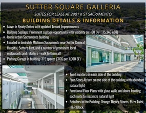 2901-2929 K St, Sacramento, CA to rent Interior Photo- Image 1 of 3