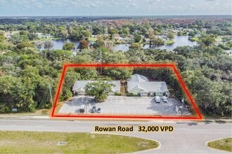 6616-6636 Rowan Rd, New Port Richey, FL - AERIAL  map view
