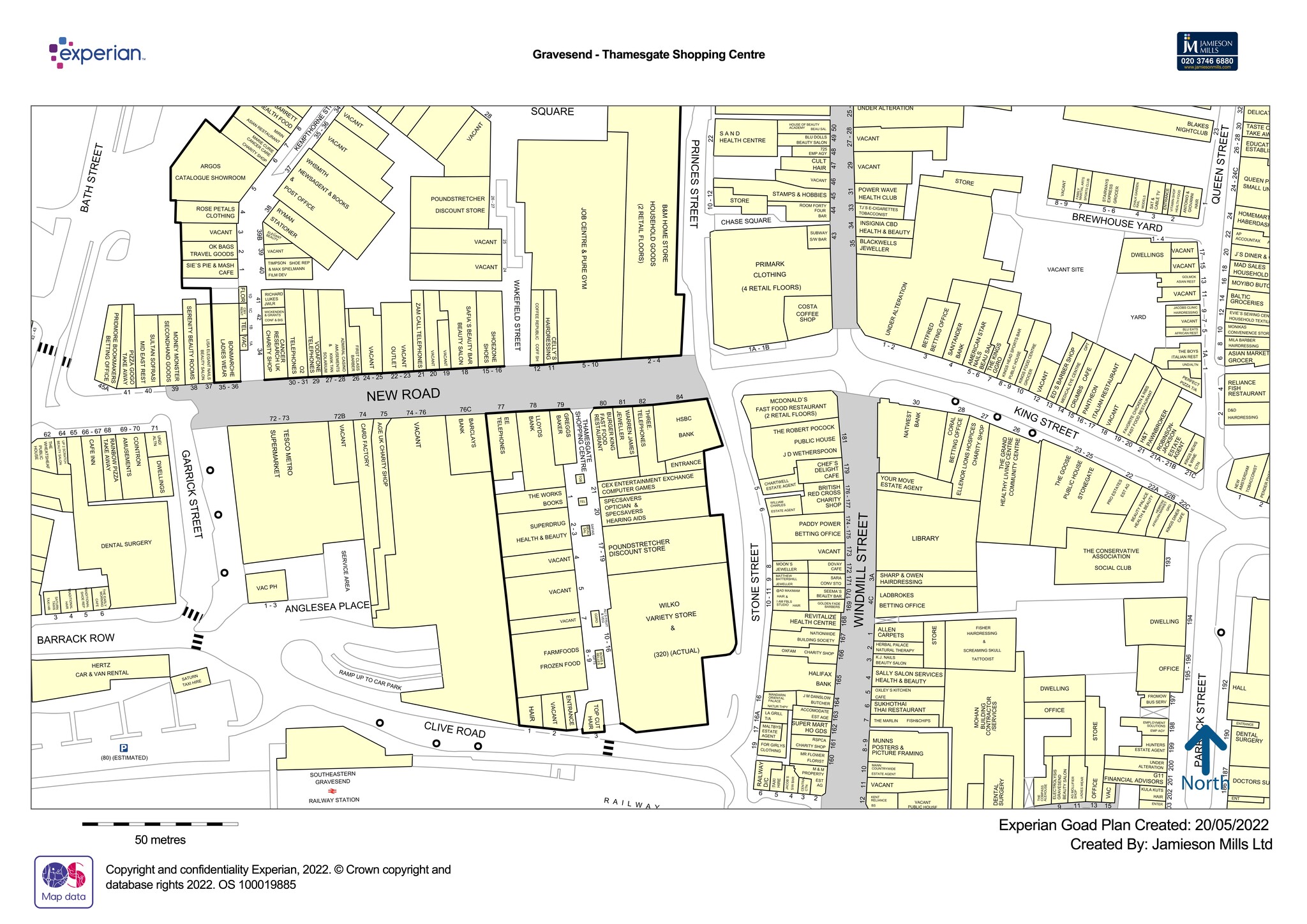 77-84 New Rd, Gravesend to rent Site Plan- Image 1 of 3
