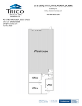 155 E Liberty Ave, Anaheim, CA for rent Floor Plan- Image 1 of 1