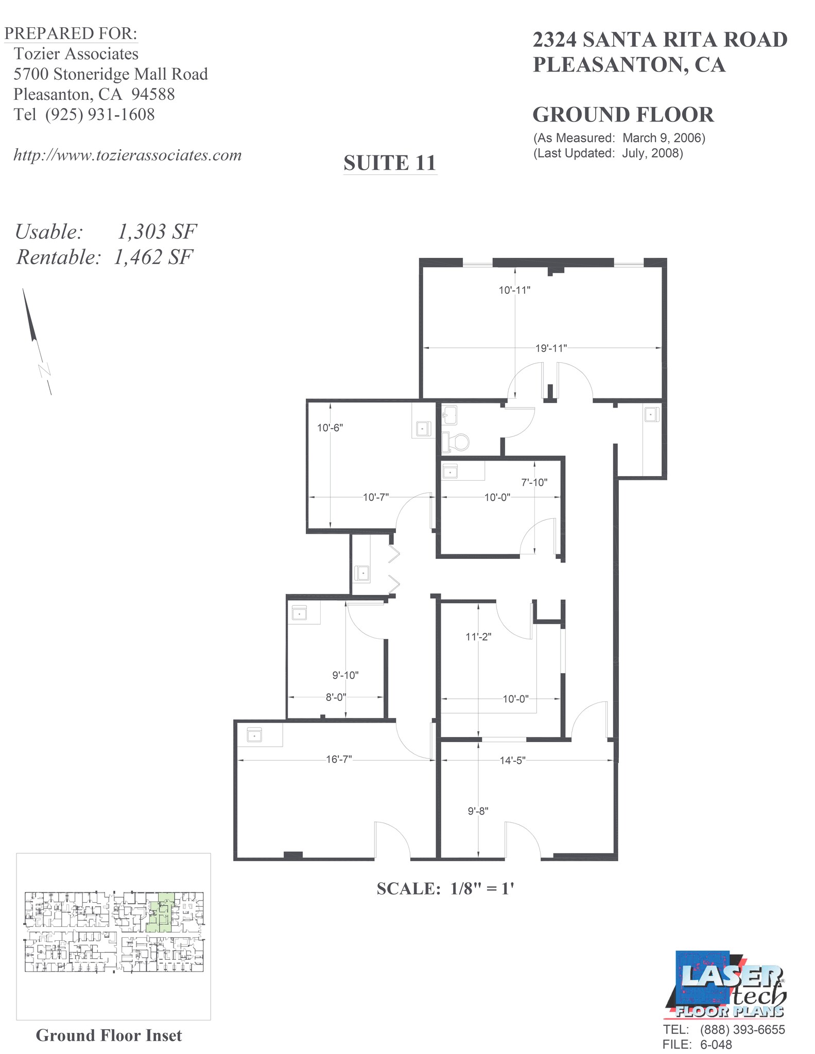 2324 Santa Rita Rd, Pleasanton, CA for rent Site Plan- Image 1 of 1