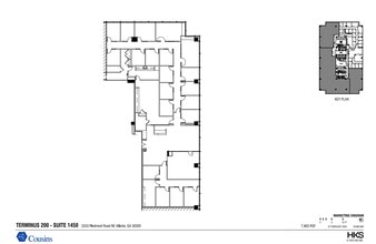 3280 Peachtree Rd, Atlanta, GA to rent Floor Plan- Image 1 of 1
