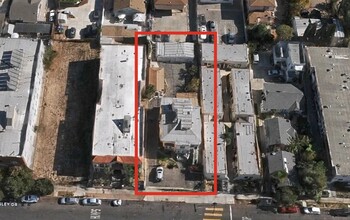 1150 N Kingsley Dr, Los Angeles, CA - aerial  map view - Image1