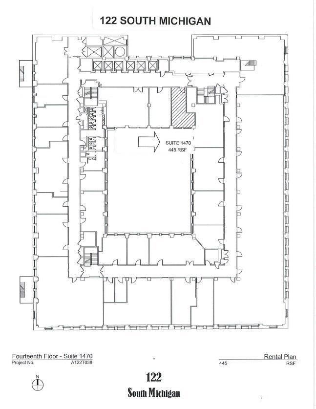 122 S Michigan Ave, Chicago, IL to rent Floor Plan- Image 1 of 1