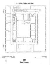 122 S Michigan Ave, Chicago, IL to rent Floor Plan- Image 1 of 1