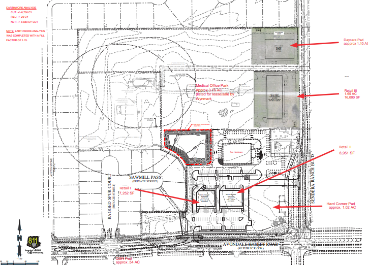 Avondale Haslet, Haslet, TX for sale - Site Plan - Image 2 of 3