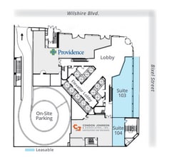 1100 Wilshire Blvd, Los Angeles, CA for rent Floor Plan- Image 1 of 1