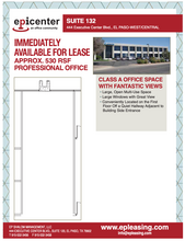 444 Executive Center Blvd, El Paso, TX for rent Floor Plan- Image 2 of 7