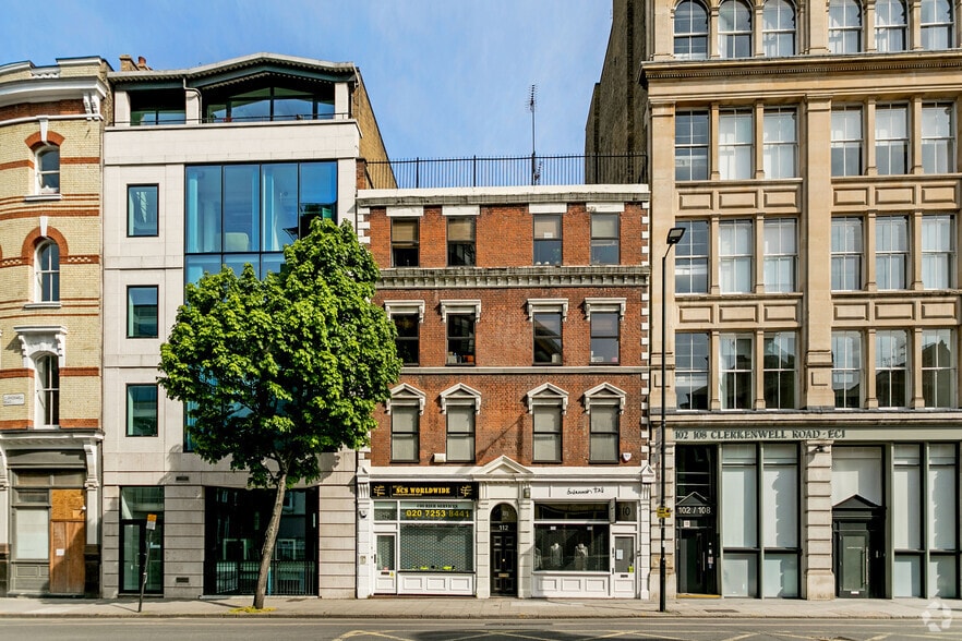 110-114 Clerkenwell Rd, London to rent - Building Photo - Image 3 of 3