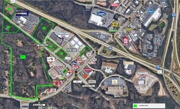 3005 Mount Zion Pky, Stockbridge, GA - AERIAL  map view
