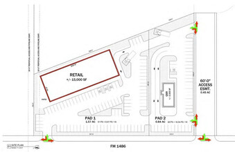 FM-1486 & Trinity Pines Drive, Montgomery, TX for rent Building Photo- Image 2 of 3