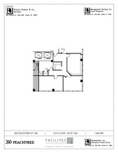 260-270 Peachtree St NW, Atlanta, GA for rent Site Plan- Image 2 of 2