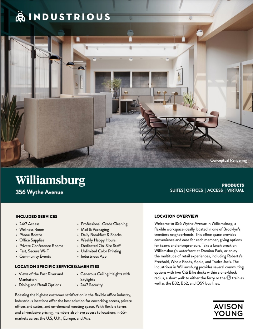 356 Wythe Ave, Brooklyn, NY to rent Interior Photo- Image 1 of 19