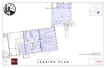 324 Blackwell St, Durham, NC for rent Site Plan- Image 1 of 1