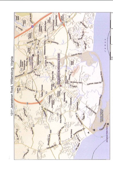 1311 Jamestown Rd, Williamsburg, VA for rent - Aerial - Image 2 of 4