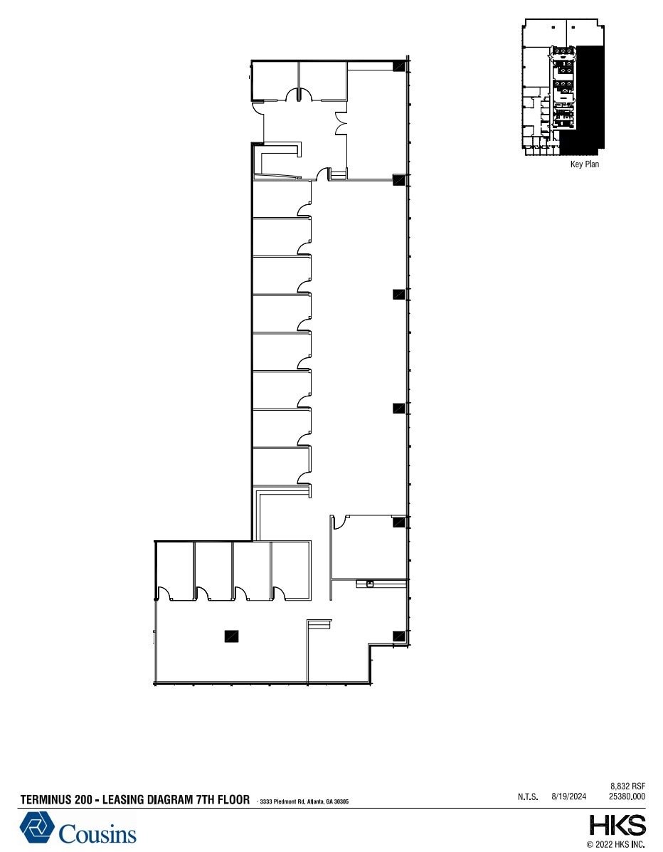 3280 Peachtree Rd, Atlanta, GA to rent Floor Plan- Image 1 of 1