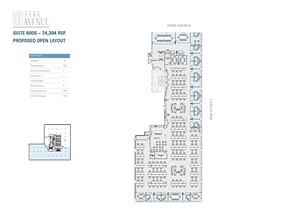 100 Park Ave, New York, NY for rent Floor Plan- Image 1 of 2