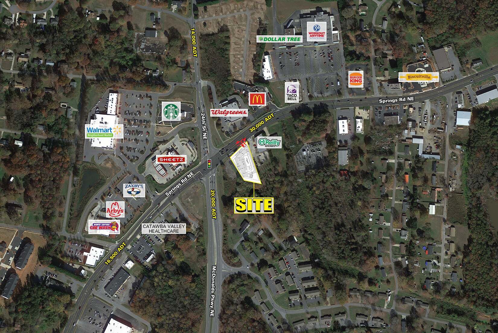 2418 Springs Rd NE, Hickory, NC for sale Primary Photo- Image 1 of 1