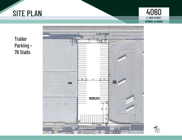 4060 E 26th St, Vernon, CA for rent - Site Plan - Image 2 of 4