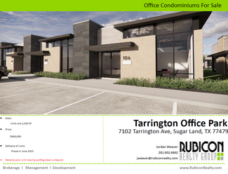 More details for Tarrington Ave -1, Sugar Land, TX - Office for Sale