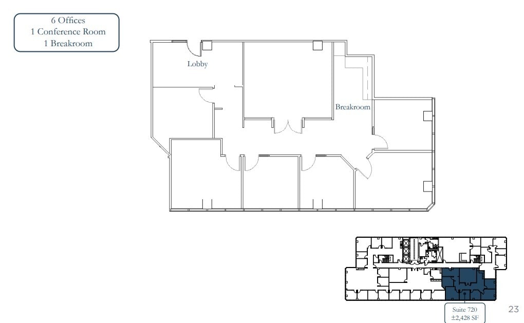 1 Almaden Blvd, San Jose, CA to rent Floor Plan- Image 1 of 1