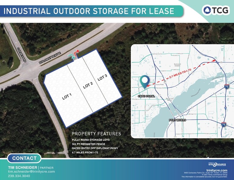 2500 E Diplomat Pky, Cape Coral, FL for rent - Site Plan - Image 2 of 2